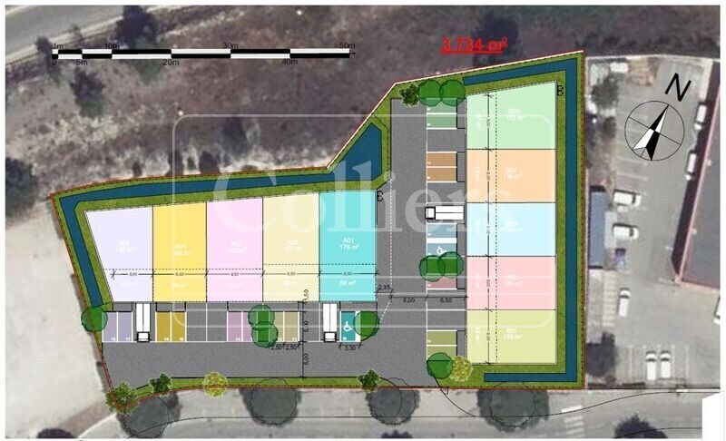 Industriel/Logistique dans Martigues à vendre - Plan de site – Image 3 sur 5