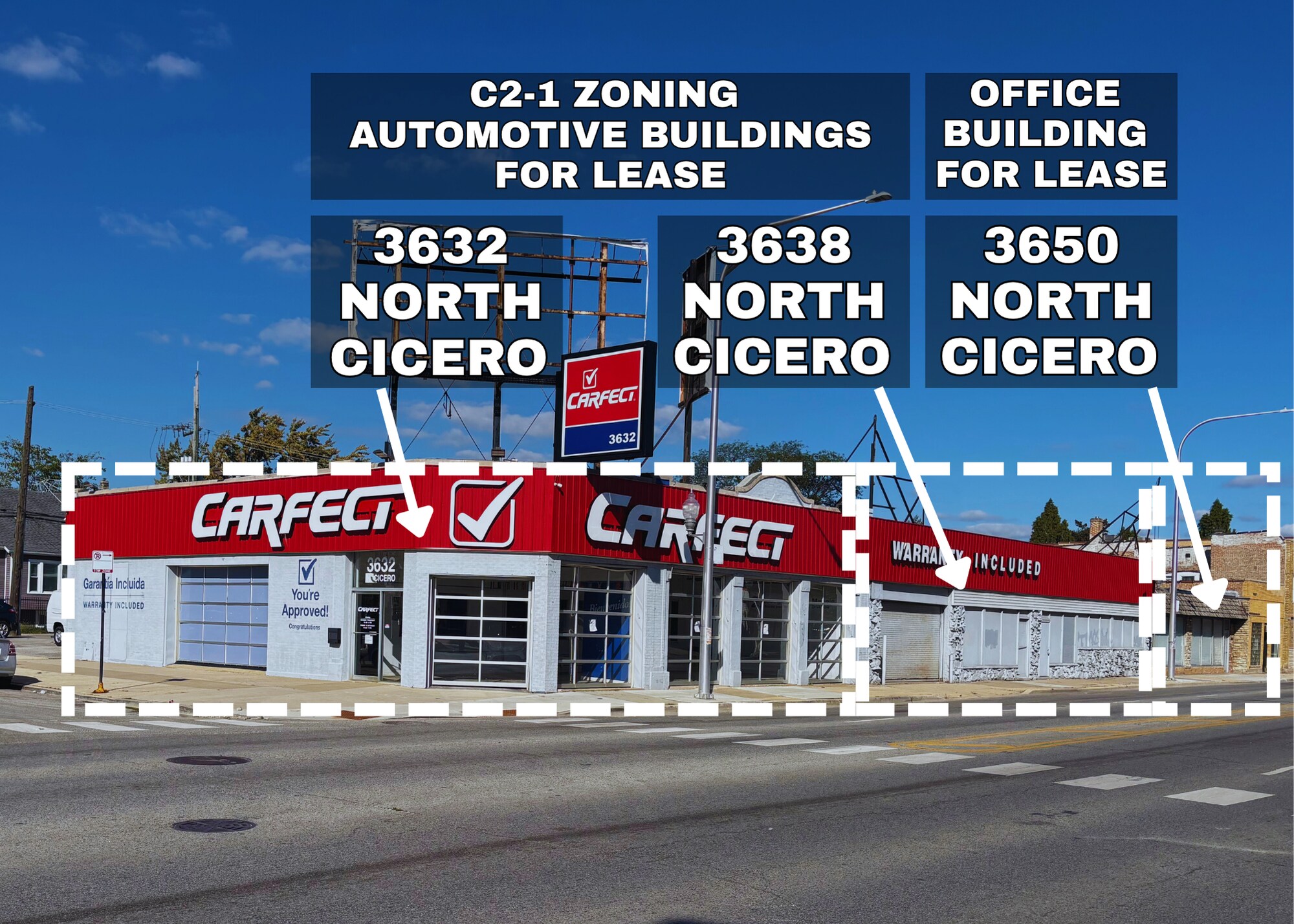 3632 N Cicero Ave, Chicago, IL à louer Photo de l’immeuble– Image 1 sur 5