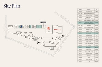 3206-3268 Greyling Dr, San Diego, CA à louer Plan de site– Image 1 sur 1