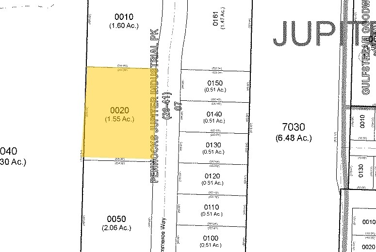 106 Commerce Way, Jupiter, FL à louer - Plan cadastral – Image 2 sur 10