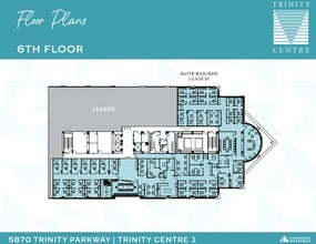 5870 Trinity Pky, Centreville, VA à louer Plan d’étage– Image 1 sur 1