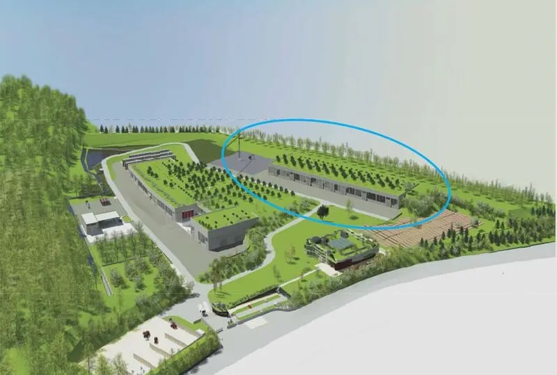 Industriel/Logistique dans Amblainville à louer Aérien– Image 1 sur 5