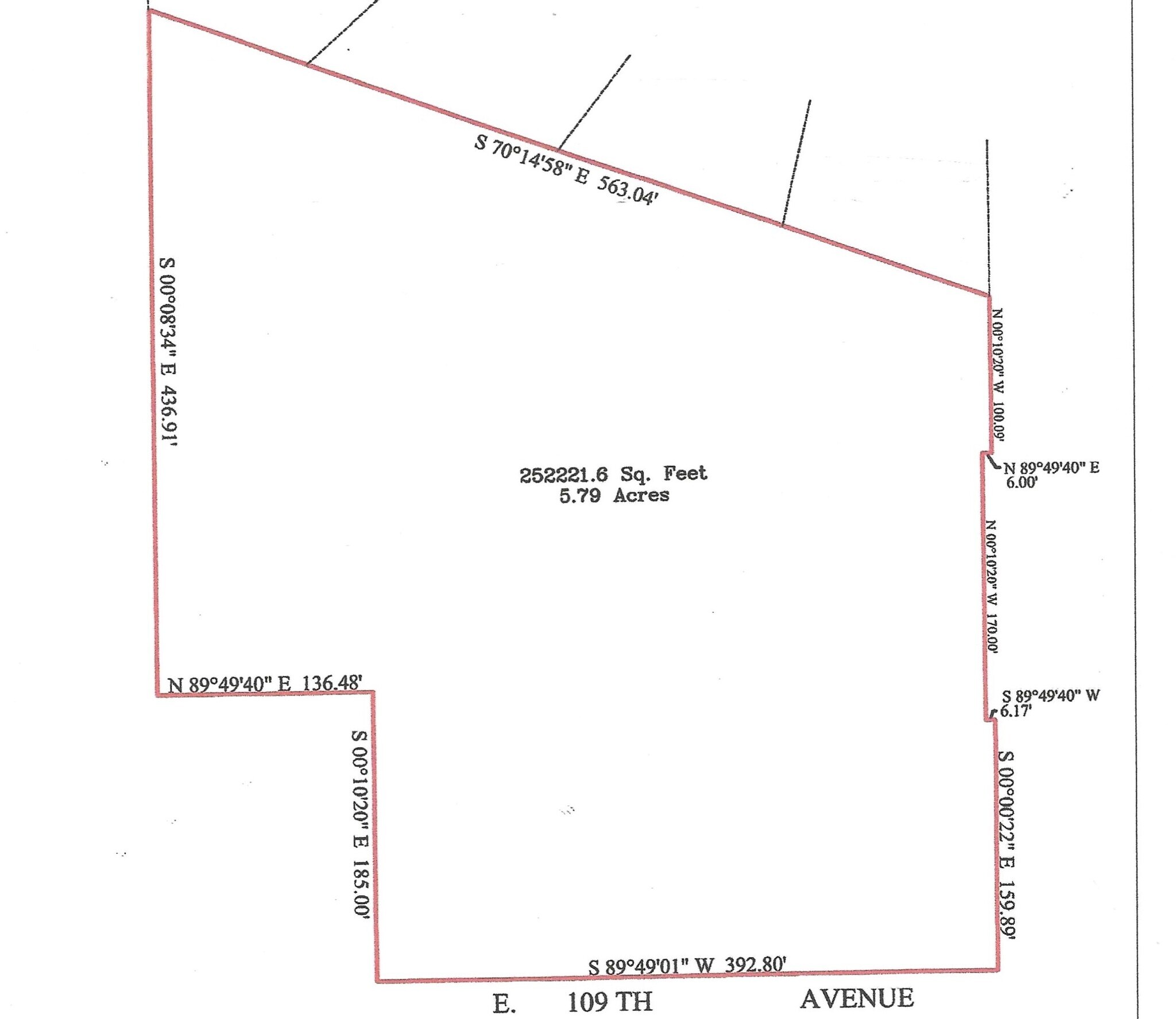 7508 E 109th Ave, Crown Point, IN à vendre Aérien– Image 1 sur 2