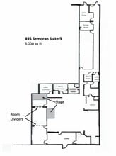 495 N Semoran Blvd, Winter Park, FL à louer Plan d’étage– Image 1 sur 1