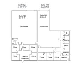 3701 Pegasus Dr, Bakersfield, CA à louer Plan d’étage– Image 1 sur 1