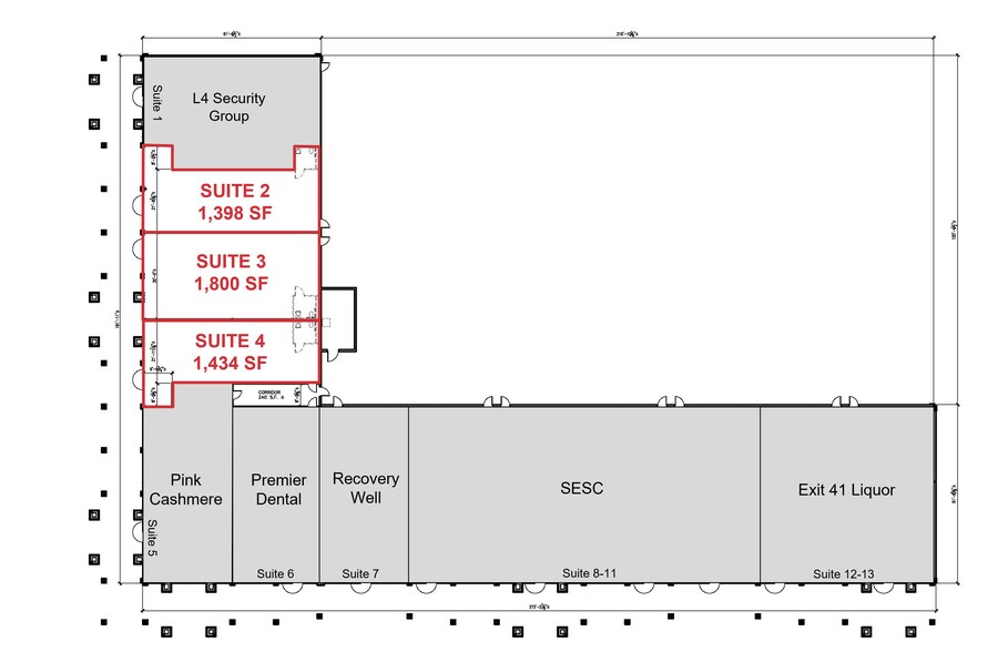 100 Shiloh Dr, London, KY à louer - Plan d’étage – Image 2 sur 10