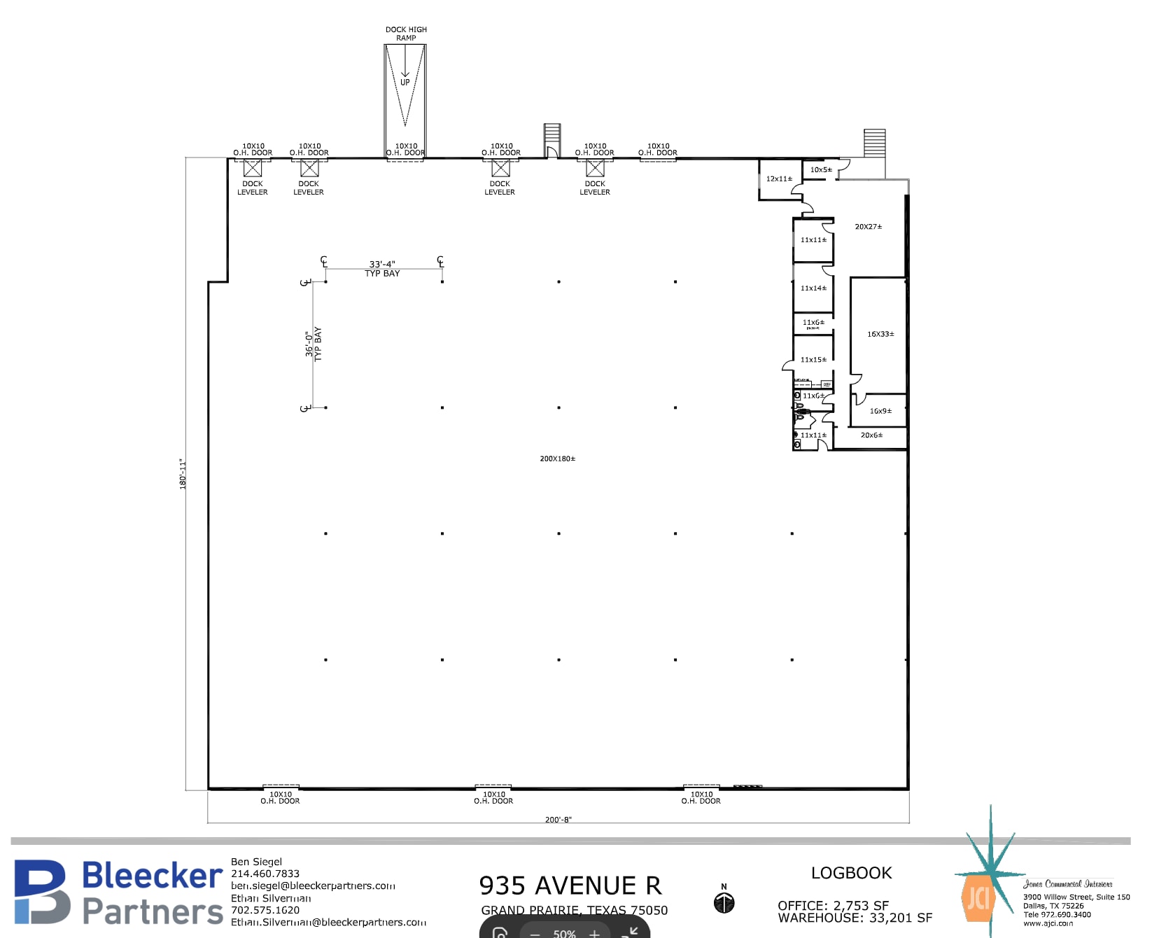 935 Avenue R, Grand Prairie, TX à louer Plan d’étage– Image 1 sur 1