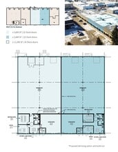 9523-9539 41st Ave, Edmonton, AB à louer Plan d’étage– Image 1 sur 1