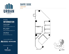 222 W Las Colinas Blvd, Irving, TX à louer Plan d’étage– Image 1 sur 2