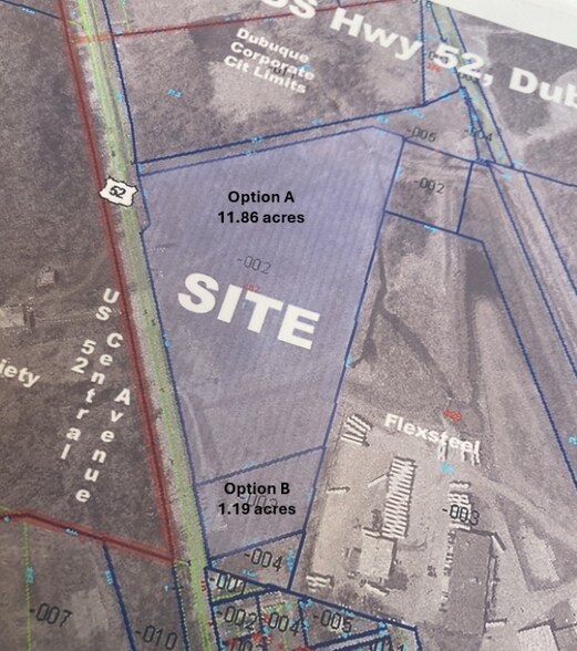 TBD Central Ave/Route 3, Dubuque, IA à vendre - Aérien – Image 3 sur 4
