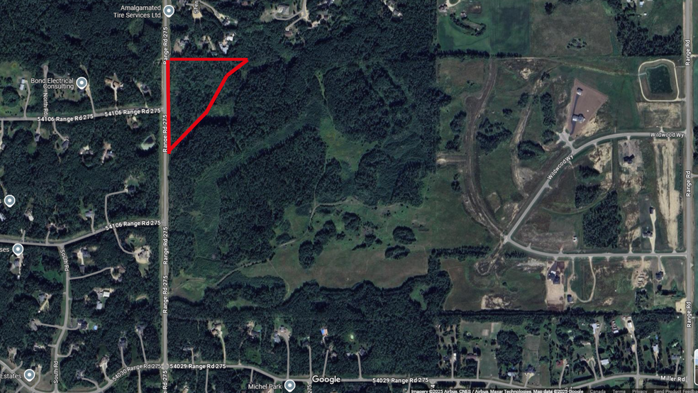 54115 Range Road 275, Parkland County, AB à vendre - Aérien – Image 2 sur 3