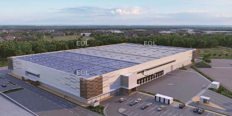 Industriel/Logistique dans Beauchamp à louer - Photo de l’immeuble – Image 2 sur 3