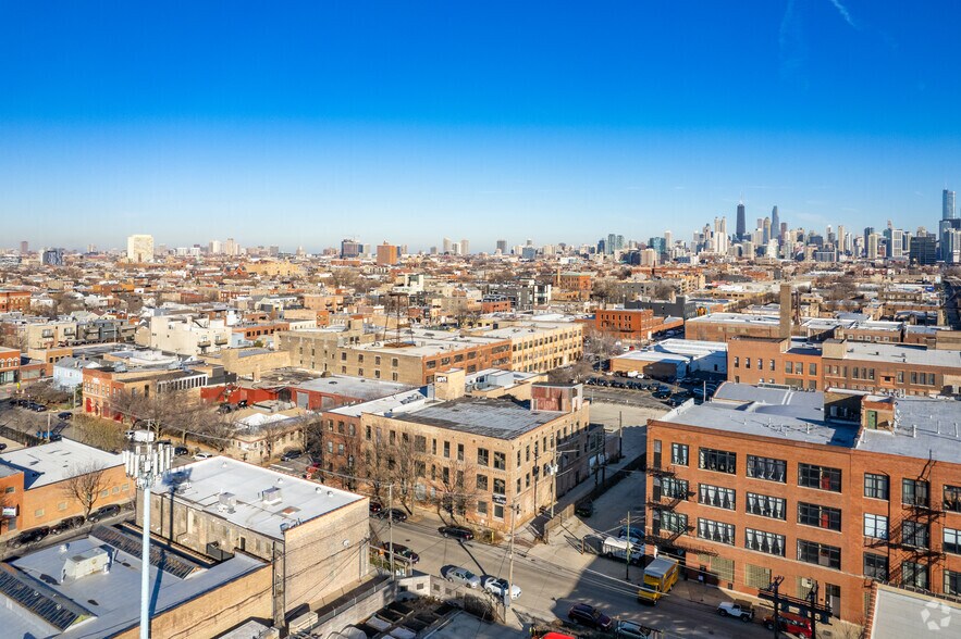 431 N Wolcott Ave, Chicago, IL à vendre - Aérien – Image 3 sur 4