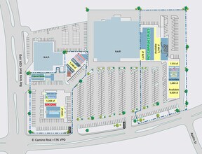 16811 El Camino Real, Houston, TX à louer Plan de site– Image 1 sur 1