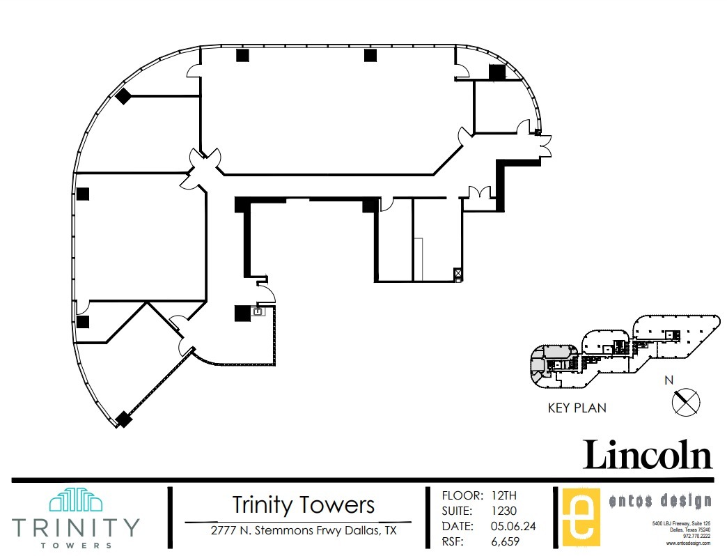 2777 N Stemmons Fwy, Dallas, TX à louer Plan d’étage– Image 1 sur 1