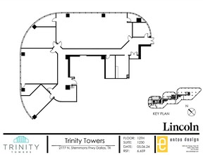 2777 N Stemmons Fwy, Dallas, TX à louer Plan d’étage– Image 1 sur 1