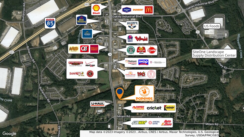 8350 Senoia Rd, Fairburn, GA à vendre - Photo de l’immeuble – Image 3 sur 4
