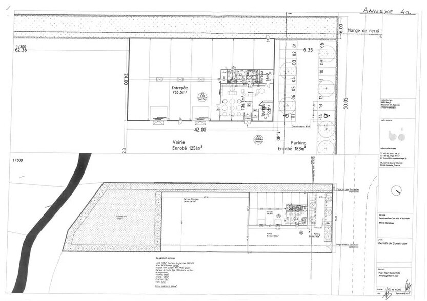 Local d’activités dans Monéteau à louer - Plan de site – Image 3 sur 3