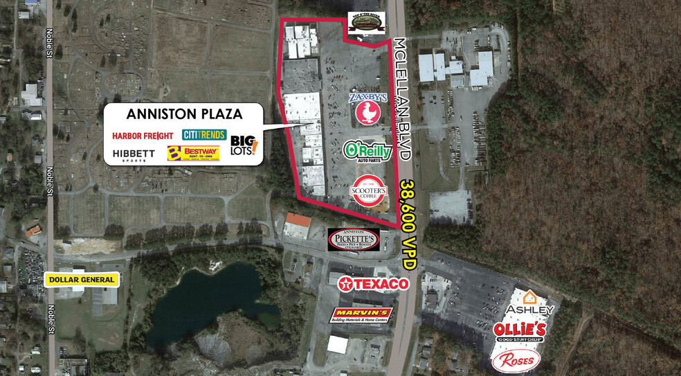 3202-3330 Mcclellan Blvd, Anniston, AL à louer - Photo de l’immeuble – Image 1 sur 2