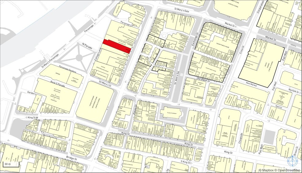 76-80 Deansgate, Manchester à louer - Plan cadastral – Image 3 sur 3