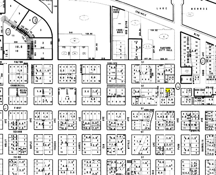 107-109 W Commercial St, Sanford, FL à louer - Plan cadastral – Image 3 sur 8