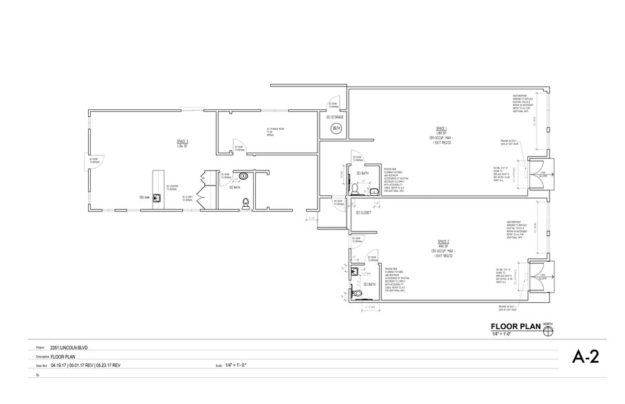 2351 Lincoln Ave, Altadena, CA à louer - Plan de site – Image 1 sur 13