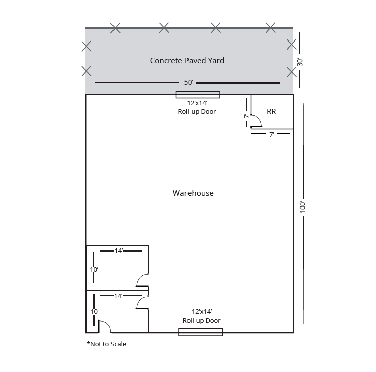 1122 33rd St, Bakersfield, CA à louer Plan d’étage– Image 1 sur 1