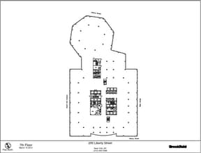 200 Liberty St, New York, NY à louer Plan d’étage– Image 1 sur 1