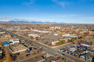 6555-6597 W Colfax Ave, Lakewood, CO - VUE AÉRIENNE  vue de carte