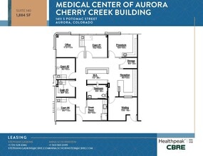 1411 S Potomac St, Aurora, CO à louer Plan d’étage– Image 1 sur 1