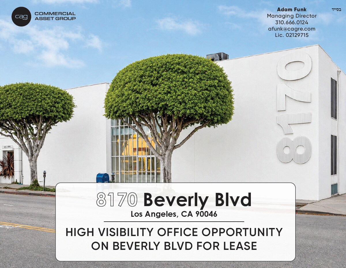 8170 Beverly Blvd, Los Angeles, CA à louer Photo principale– Image 1 sur 4