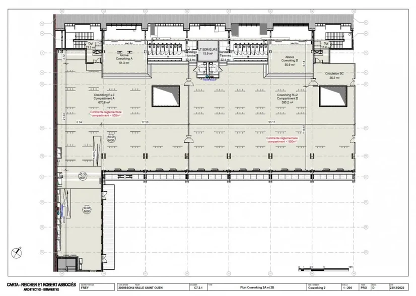 23 Rue Des Bateliers, Saint-Ouen-sur-Seine à louer - Plan de site – Image 1 sur 5