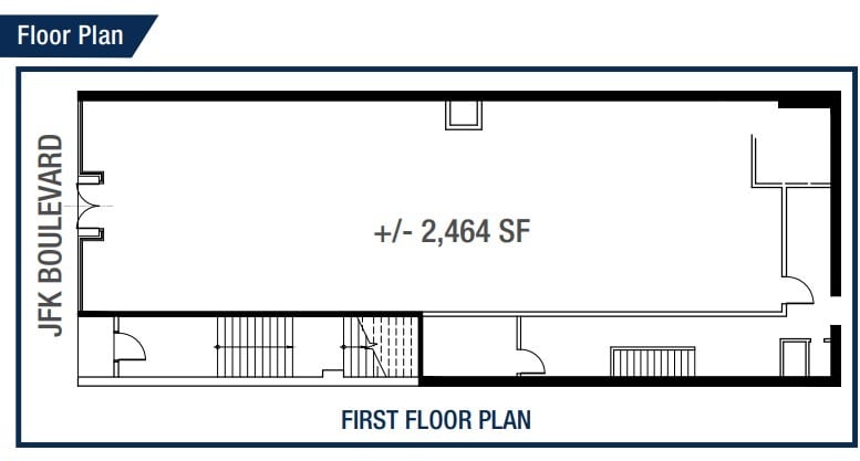 2849 Kennedy Blvd, Jersey City, NJ à vendre Plan d’étage– Image 1 sur 1