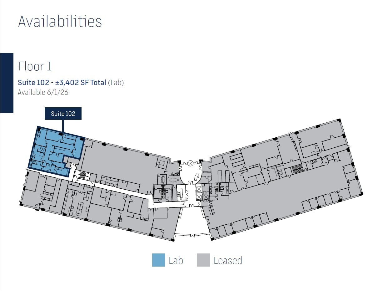 7000 Shoreline Ct, South San Francisco, CA à louer Plan d’étage– Image 1 sur 1