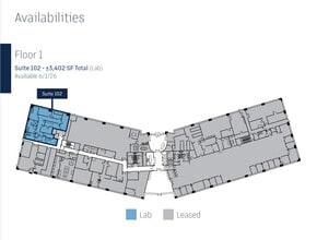 7000 Shoreline Ct, South San Francisco, CA à louer Plan d’étage– Image 1 sur 1