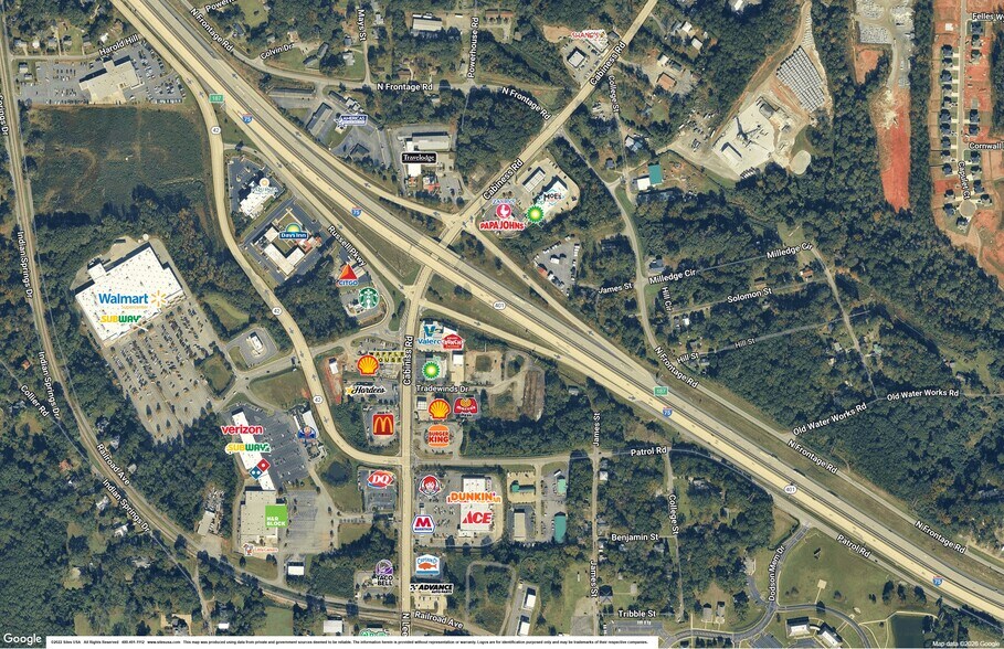 0 Cabiness Rd, Forsyth, GA à vendre - Aérien – Image 2 sur 2