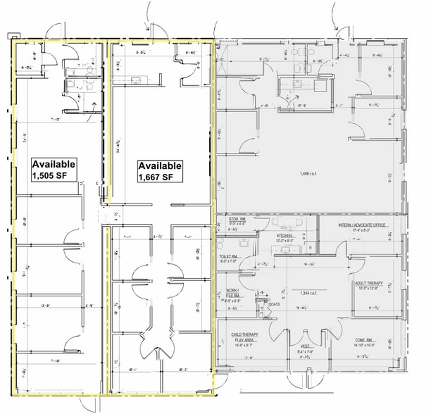 27109-27113 Harper Ave, Saint Clair Shores, MI à louer - Plan d’étage – Image 3 sur 3