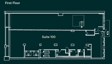 1184 Rue Sainte-Catherine O, Montréal, QC à louer Plan d’étage– Image 1 sur 1