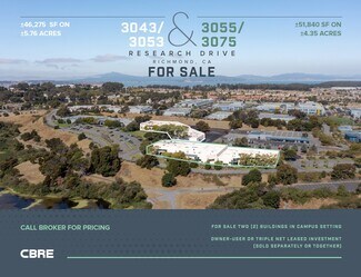 Plus de détails pour 3055-3075 Research Dr, Richmond, CA - Local d’activités à vendre