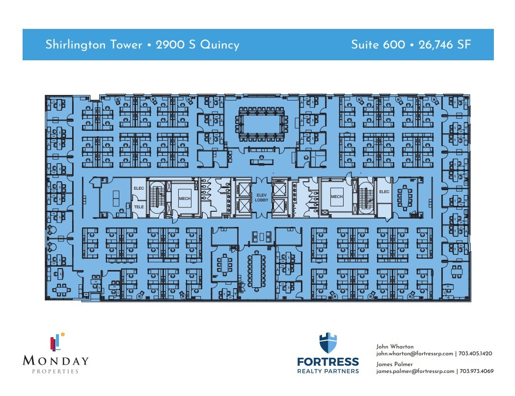 2900 S Quincy St, Arlington, VA à louer Plan d’étage– Image 1 sur 1