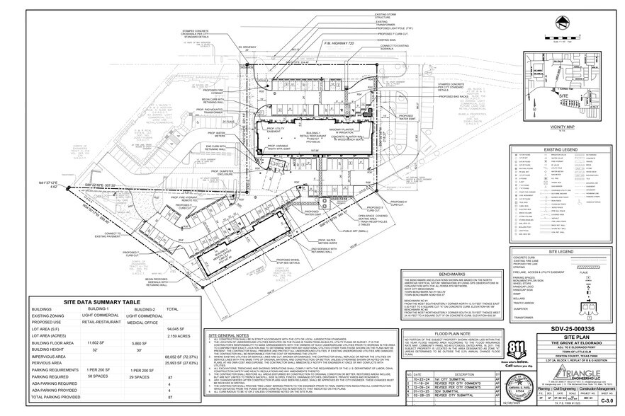 1180 E Eldorado Pky, Little Elm, TX à vendre - Plan de site – Image 2 sur 2