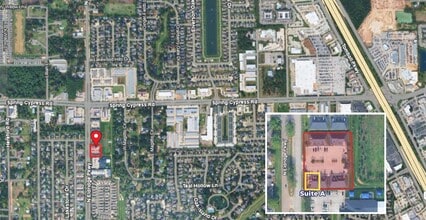 16430 N Eldridge Pky, Tomball, TX - Vue aérienne vue de carte - Image1