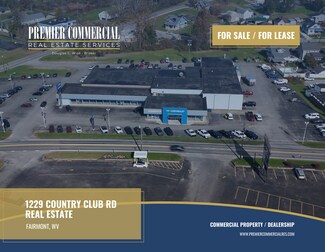 Plus de détails pour 1229 Country Club Mnr, Fairmont, WV - Local commercial, Local d'activités à louer