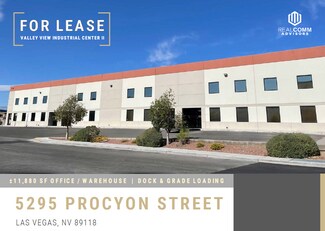 Plus de détails pour 5295 Procyon St, Las Vegas, NV - Industriel/Logistique à louer