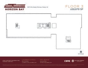 1337 E Rio Salado Parkway, Tempe, AZ à louer Plan d’étage– Image 1 sur 1
