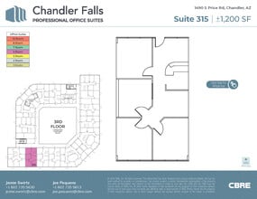 1490 S Price Rd, Chandler, AZ à louer Plan d’étage– Image 1 sur 11