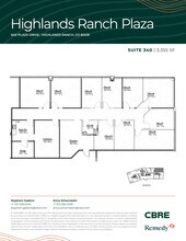 630 Plaza Dr, Highlands Ranch, CO à louer Plan d’étage– Image 1 sur 12