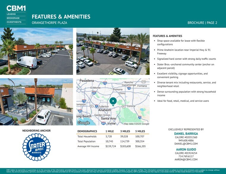 5031-5051 E Orangethorpe Ave, Anaheim, CA à louer - Photo de l’immeuble – Image 3 sur 10