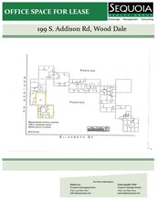 199 S Addison Rd, Wood Dale, IL à louer Plan d’étage– Image 1 sur 1