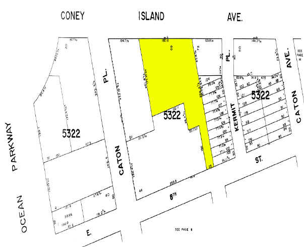 348-360 Coney Island Ave, Brooklyn, NY à louer - Plan cadastral – Image 3 sur 3